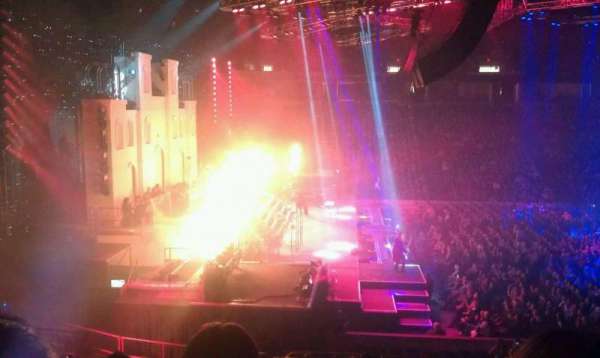 MVP Arena, section: 107, row: S, seat: 12