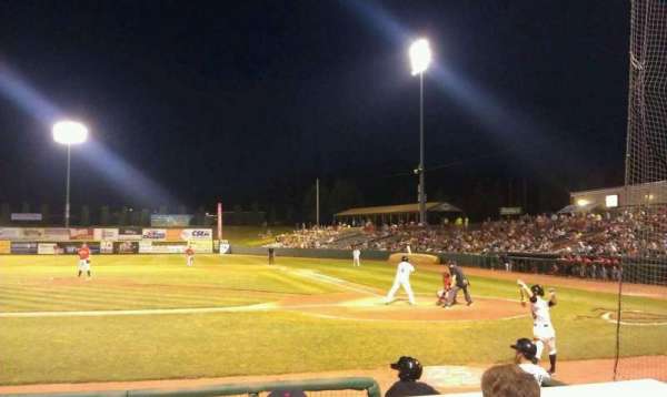 Joseph L. Bruno Stadium, section: 130, row: G, seat: 13