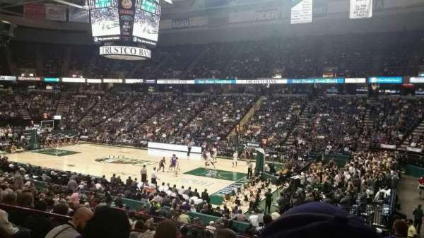 MVP Arena, section: 102, row: R, seat: 8