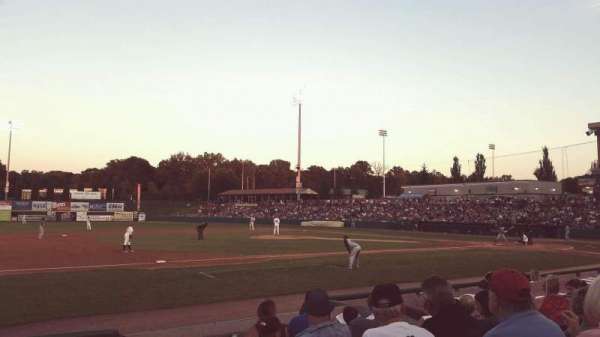Joseph L. Bruno Stadium, section: 230, row: H, seat: 1
