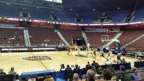 Mohegan Sun Arena, section: 25, row: I, seat: 5