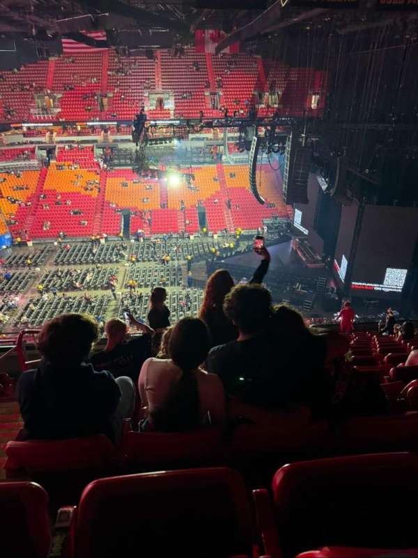 Kaseya Center, section: 308, row: 14, seat: 20