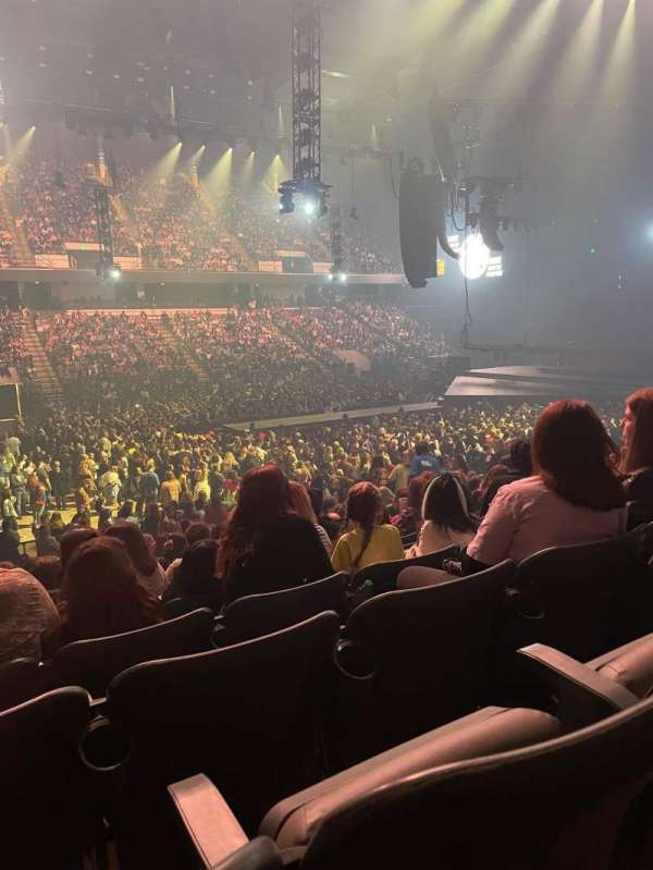 Legacy Arena, section: 131, row: S, seat: 12
