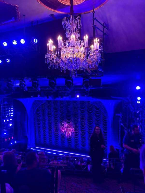 Lunt-Fontanne Theatre, section: Front Mezzanine R, row: D, seat: 2
