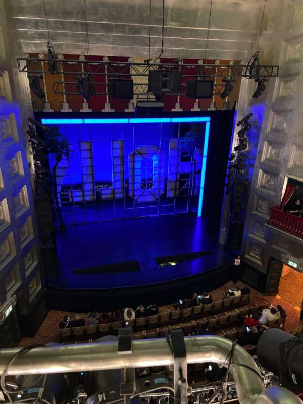 Savoy Theatre, section: Grand Circle, row: A, seat: 20