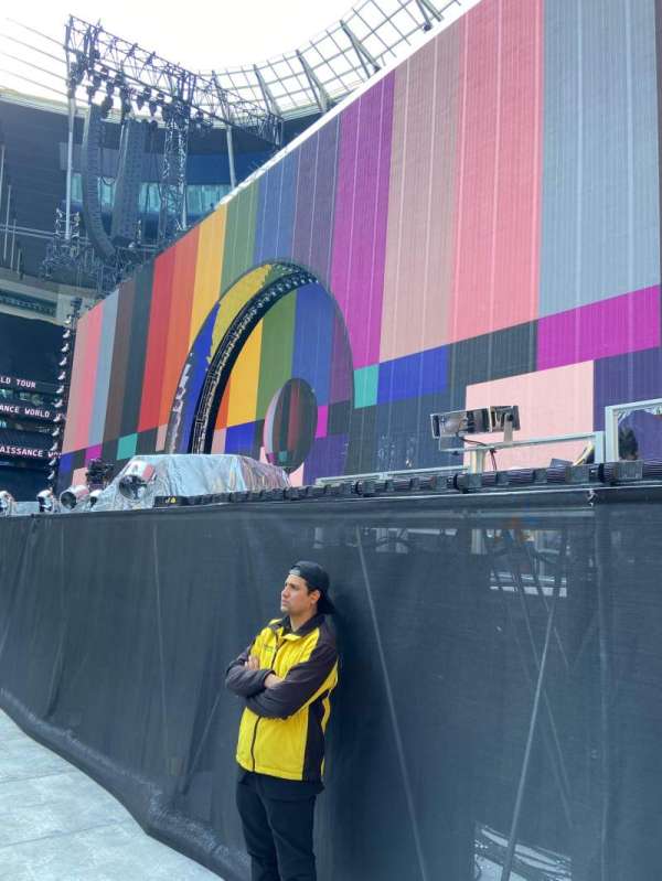 Tottenham Hotspur Stadium, section: Gold Circle A