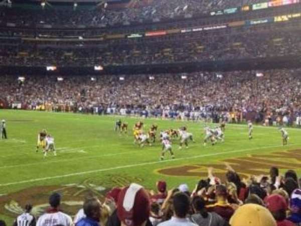 Northwest Stadium, section: 135, row: 8, seat: 3