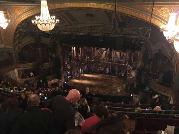 Richard Rodgers Theatre, section: Rear Mezzanine R, row: G, seat: 12
