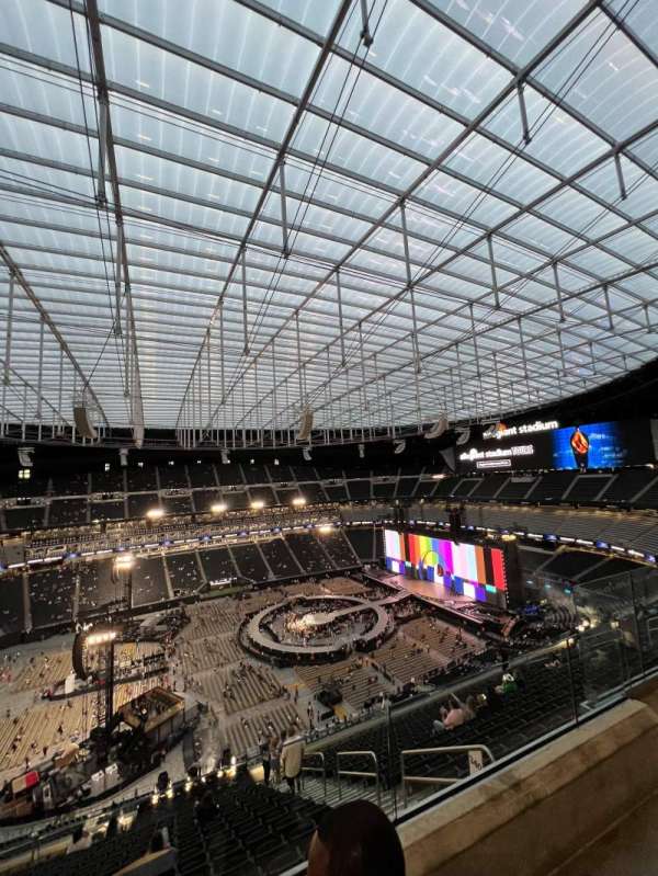 Allegiant Stadium, section: 440, row: 2, seat: 6