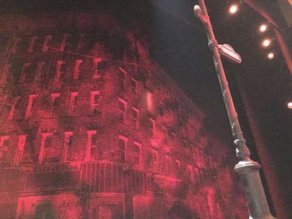 Longacre Theatre, section: Orchestra C, row: A, seat: 113