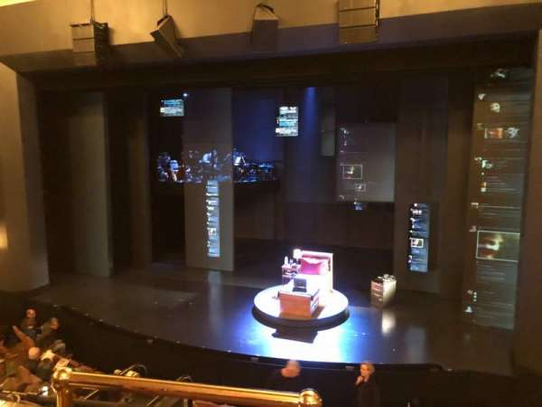 Music Box Theatre, section: Mezzanine R, row: B, seat: 2