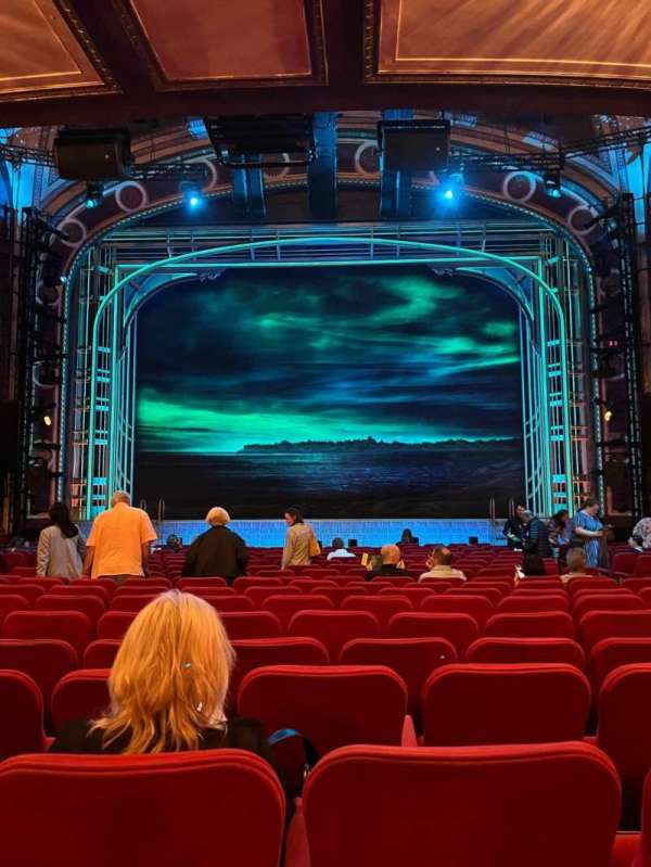Broadway Theatre - 53rd Street, section: Orchestra C, row: R, seat: 105
