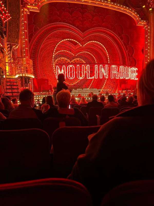 Al Hirschfeld Theatre, section: Orchestra L, row: R, seat: 3