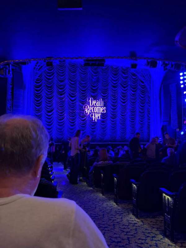 Lunt-Fontanne Theatre, section: Orchestra L, row: S, seat: 1
