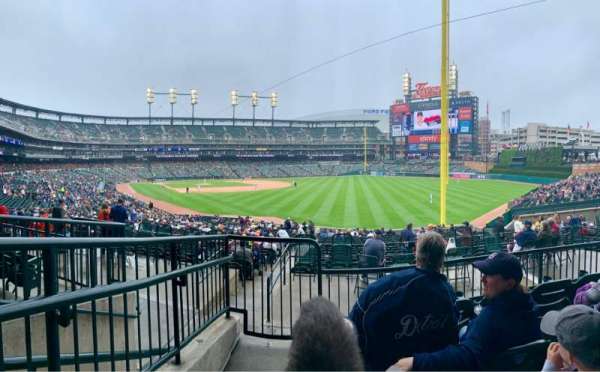Comerica Park, section: 112, row: 40, seat: 18