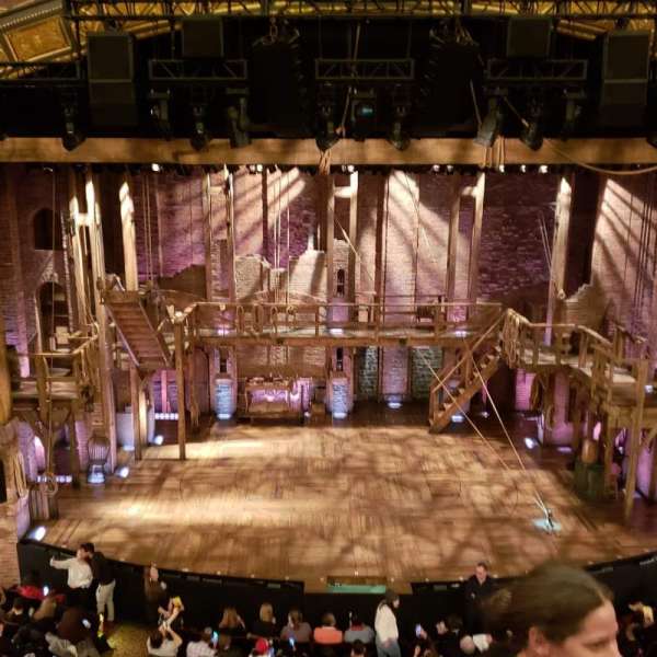 Richard Rodgers Theatre, section: Front Mezzanine C, row: C, seat: 109