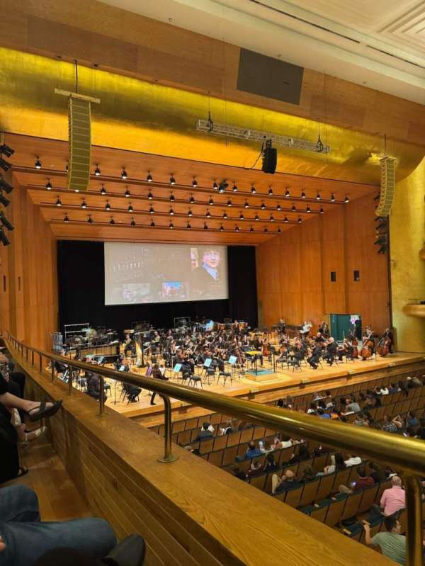 Abravanel Hall, section: Tier 1 left B, row: 1, seat: 106