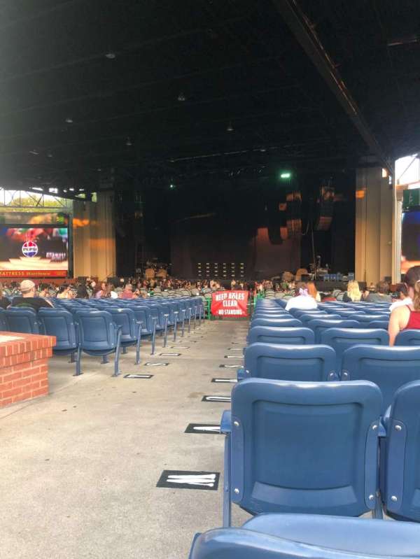 Coastal Credit Union Music Park at Walnut Creek, section: 5, row: Z, seat: 33