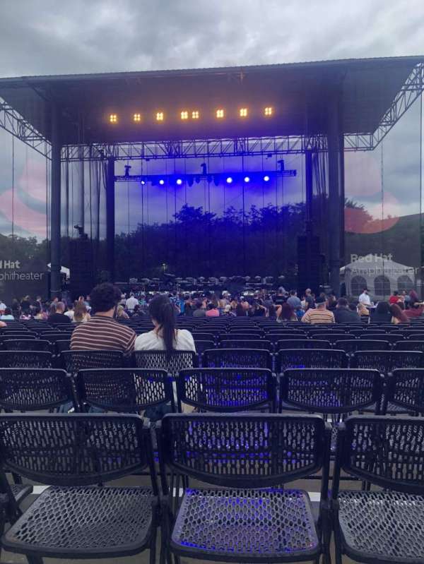 Red Hat Amphitheater, section: 2, row: DD, seat: 11