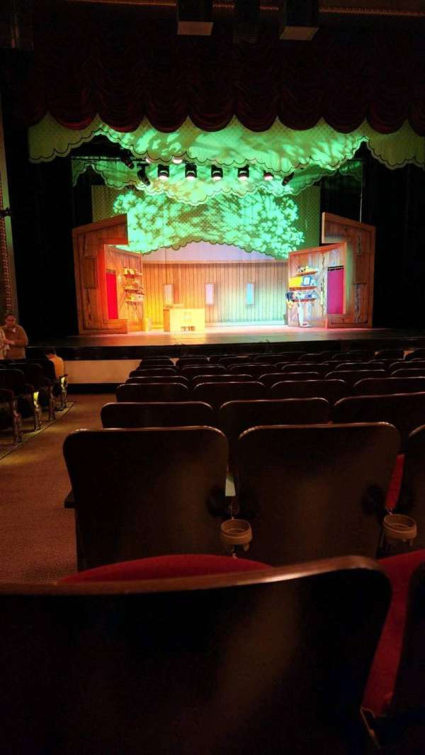 Studebaker Theatre, section: Orchestra, row: K, seat: 109
