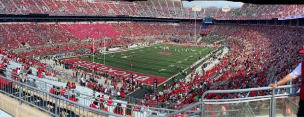 Ohio Stadium, section: 34B, row: 6, seat: 1