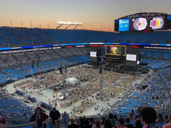 Bank of America Stadium, section: 522, row: 15, seat: 22