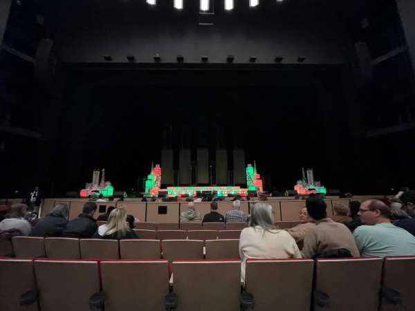 Steven Tanger Center for the Performing Arts, section: Orchestra C, row: F, seat: 14