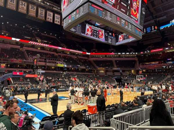 Gainbridge Fieldhouse, section: 7, row: 4, seat: 4