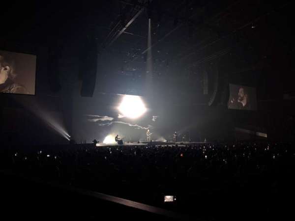 Vorst Nationaal, section: 124, row: 1, seat: 11