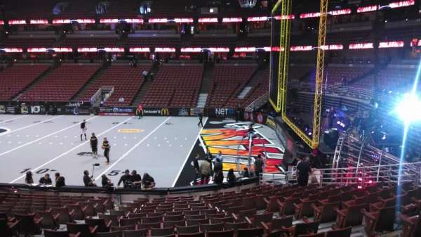 Honda Center, section: 219, row: S, seat: 8