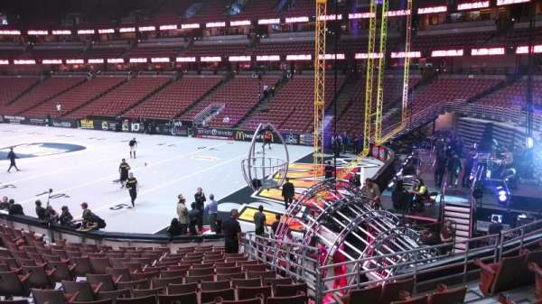 Honda Center, section: 218, row: S, seat: 8