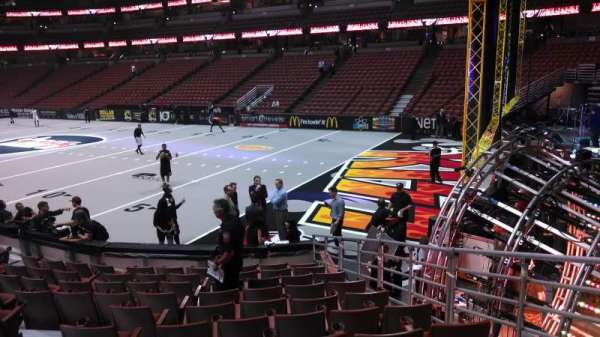 Honda Center, section: 218, row: L, seat: 8