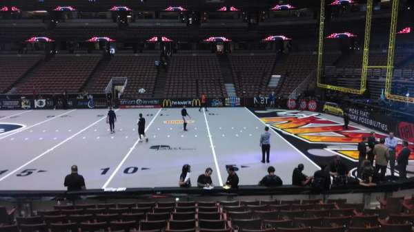 Honda Center, section: 220, row: L, seat: 8