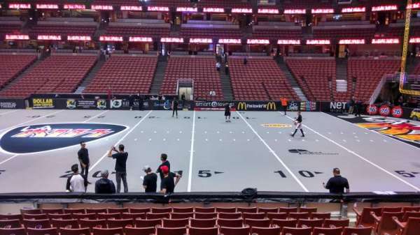 Honda Center, section: 221, row: L, seat: 8