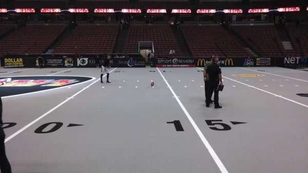Honda Center, section: 221, row: A, seat: 8