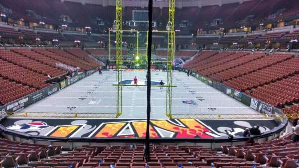 Honda Center, section: 201, row: S, seat: 8
