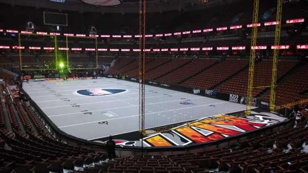 Honda Center, section: 203, row: S, seat: 8