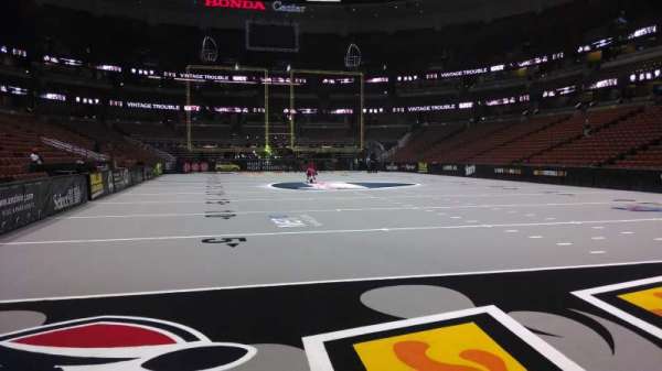 Honda Center, section: 202, row: A, seat: 8