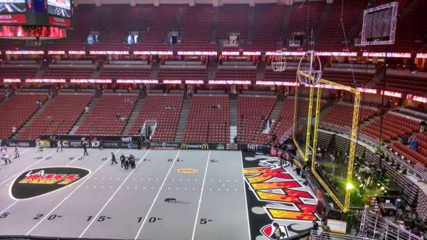 Honda Center, section: 431, row: B, seat: 8