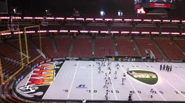 Honda Center, section: 435, row: B, seat: 8