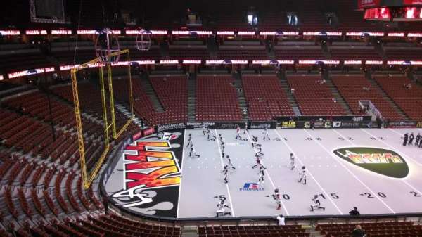 Honda Center, section: 436, row: B, seat: 8