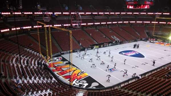 Honda Center, section: 439, row: B, seat: 8