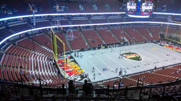 Honda Center, section: 438, row: N, seat: 8
