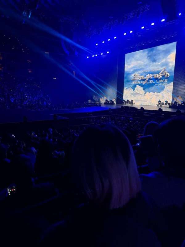 Oakland Arena, section: 128, row: 6, seat: 13
