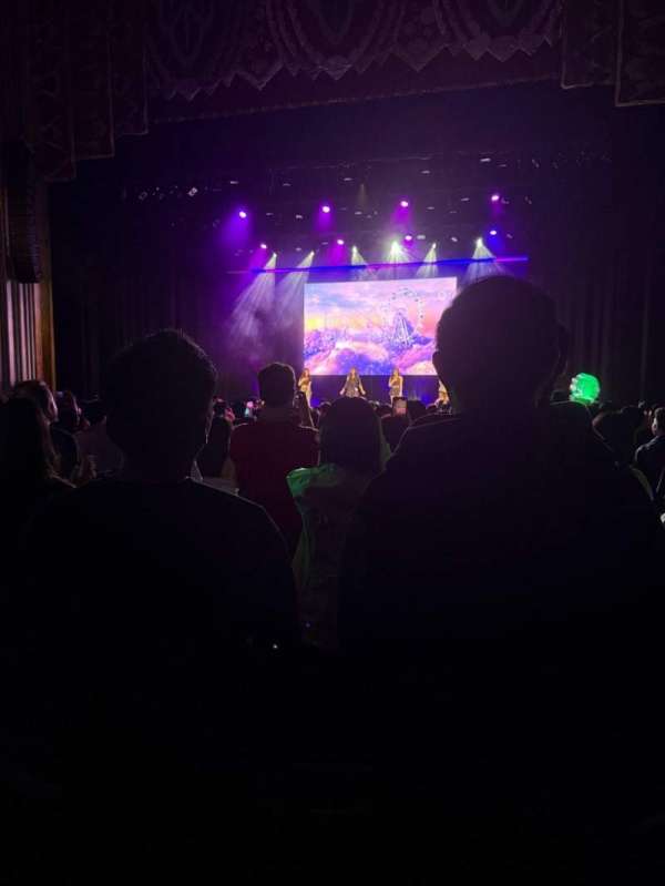 Paramount Theater, Oakland, row: O, seat: 118