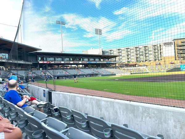 Covenant Health Park, section: 105, row: 2, seat: 1