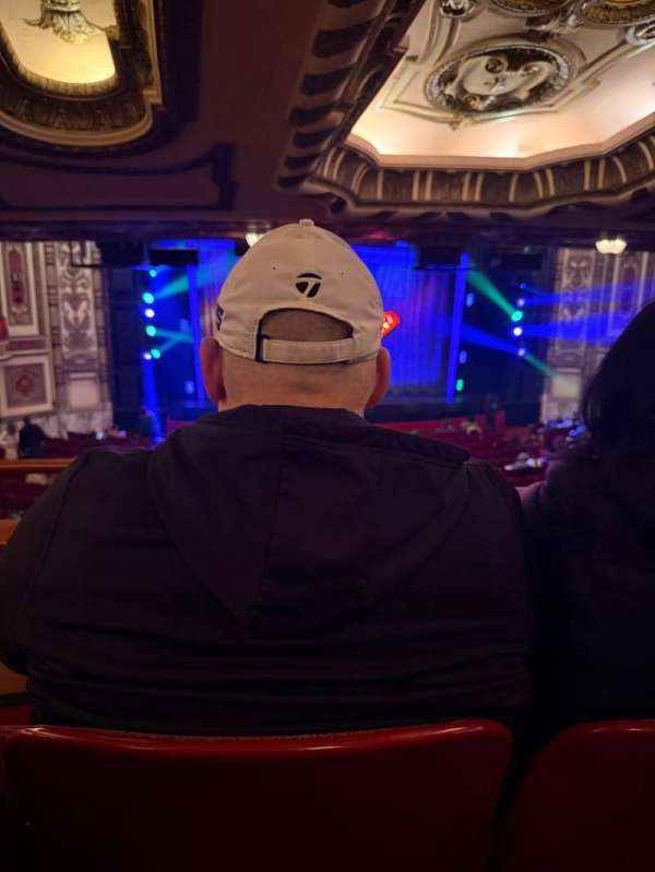 Cadillac Palace Theater, section: Dress Circle C, row: b, seat: 207