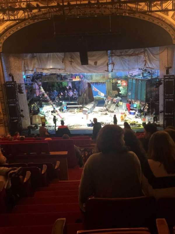Cadillac Palace Theater, section: Balcony RC, row: S, seat: 321