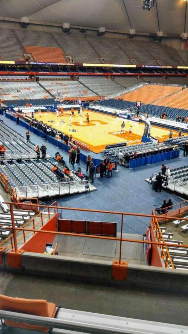 JMA Wireless Dome, section: 207, row: D, seat: 5