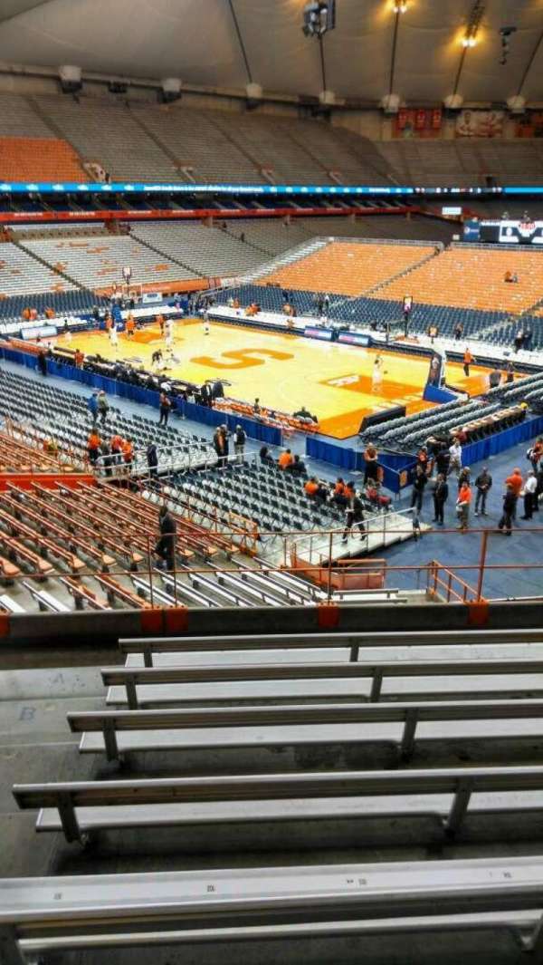 JMA Wireless Dome, section: Old 208, row: H, seat: 102
